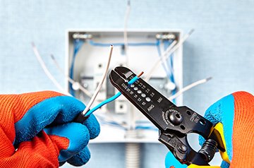 Precision wire stripping during a commercial install